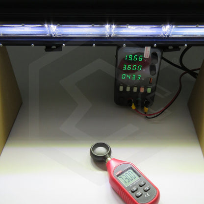 Barra Led 17.5'' Multicolor Fijo 4 Funcion Estrobo 12-24 4x4
