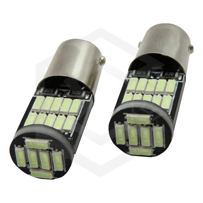 Par De Foco Pellizco 26 Led T11 Ba9s Bay9s Canbus 12v