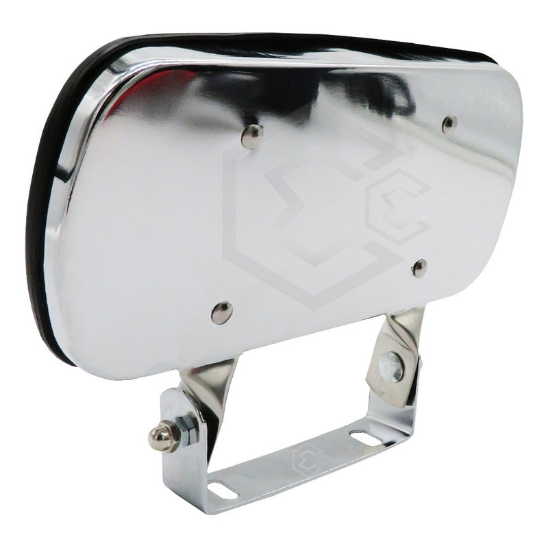 10 Espejo Lateral Universal Trailer Camion Cromado Banqueter