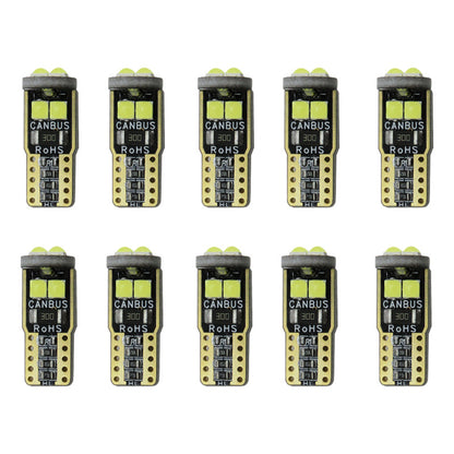 Kit 10 Focos Pellizco 6 Led Burbuja Canbus Super Potente 12v