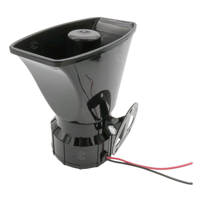 Sirena Alarma 9 Tonos Con Control Inalámbrico Tipo Patrulla