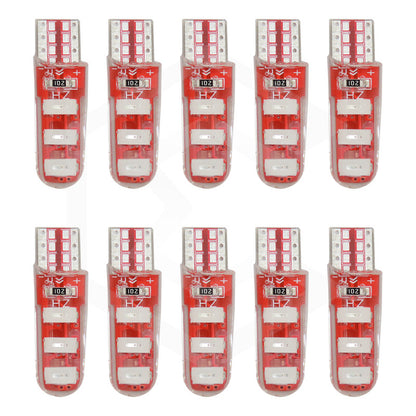 Kit De 10 Focos De Pellizco T10 6 Gel Leds Smd Alta Potencia