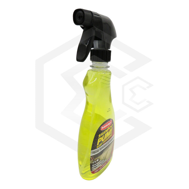 Margrey Pum Shampoo Tapicerias Pieza 600 Ml Limpia Interior