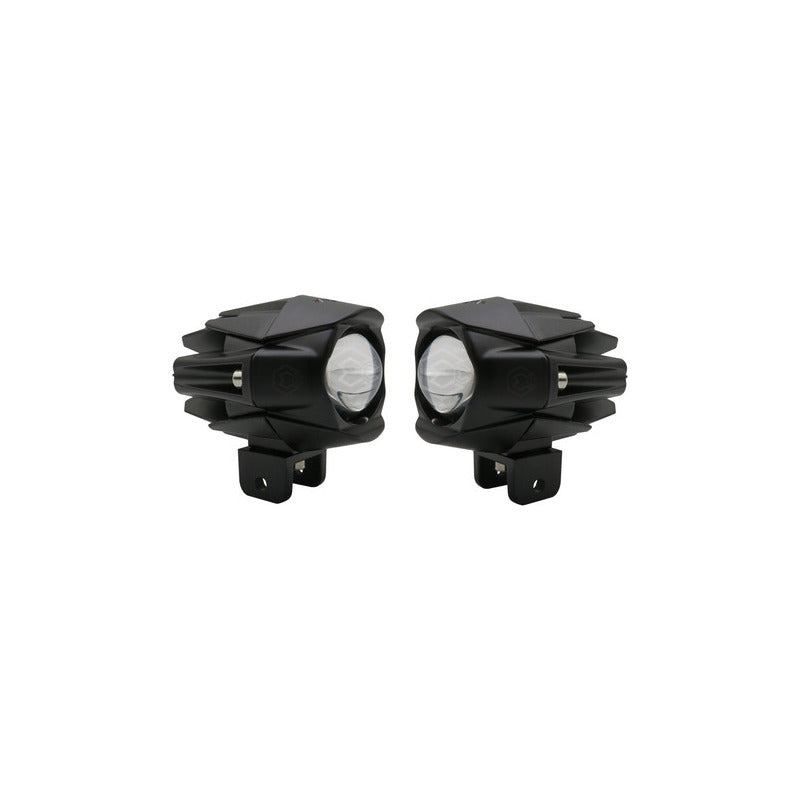 Faros Ovalado Bicolor 3 Funcione 6 Hiperled 5500lm 25w 12-24