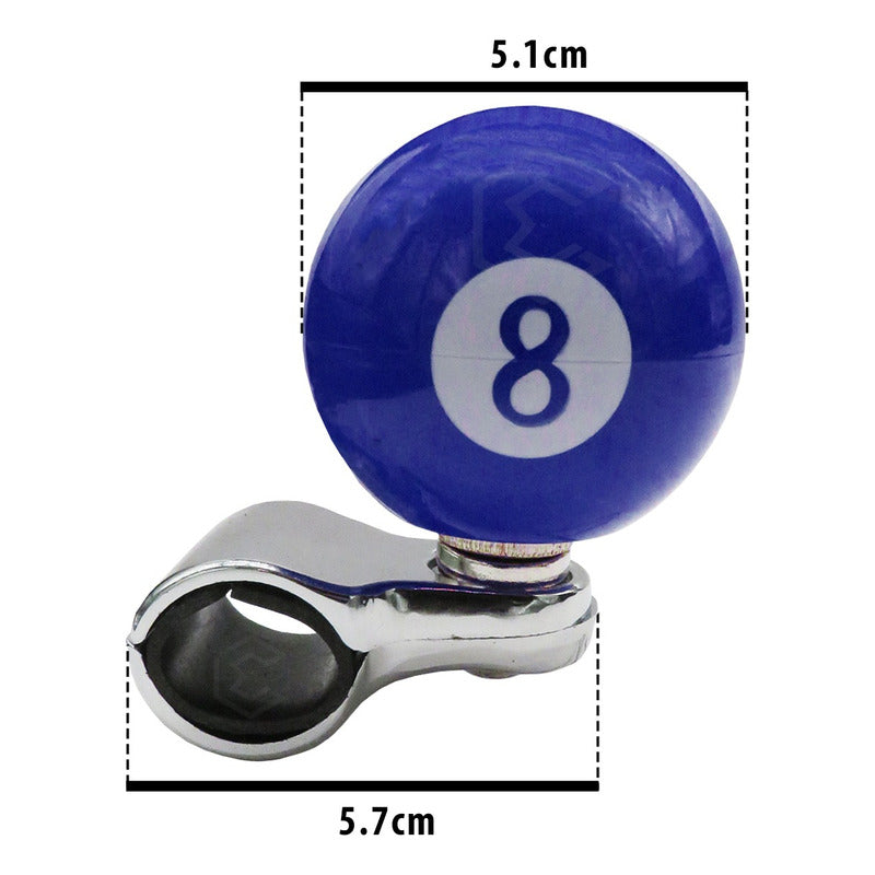 Perilla Manija Giratoria Volante Universal Bola De Billar