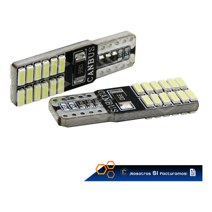 Par De Focos Pellizco 24 Leds Con Canbus Alta Intensidad 12v