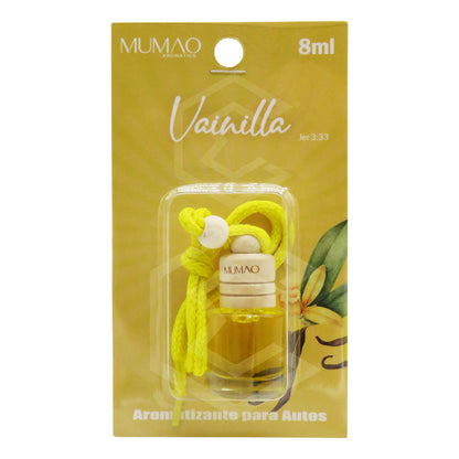 Aromatizante Colgante Botella 8ml Auto Casa Ambiental Mumao
