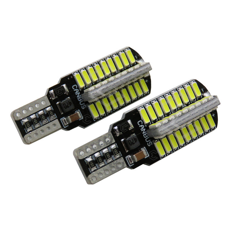 10 Focos Led T15 W16w 912 921 Pellizco Reversa Canbus 12/24v