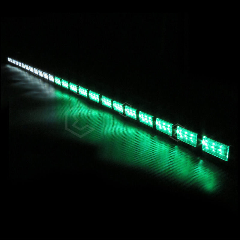 Barra 432 Led 19 Funciones 24 Módulos Bicolor Estrobo 12-24v