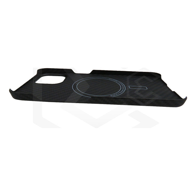 Funda Case De iPhone 13-14 Fibra De Carbono 100% Real