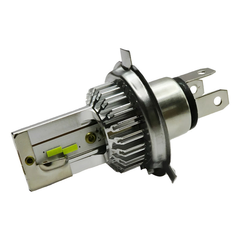 Foco Moto H4 12 Led Csp Alta Intensidad Cuerpo Metal 9000 T H4