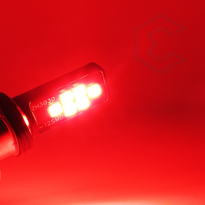 2 Focos 12 Led Canbus Cuarto Stop 12-24v 1156 57 3157  7507