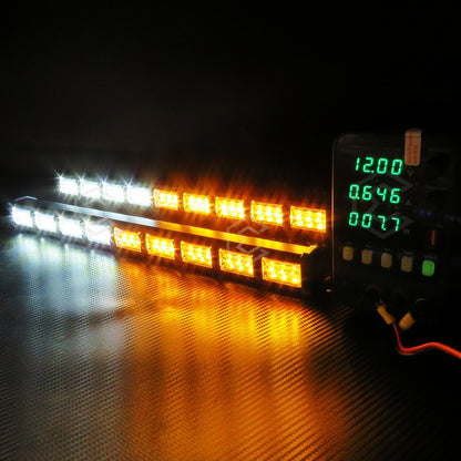 Barra 162 Leds 19 Funciones 9 Módulos Bicolor Estrobo 12-24v
