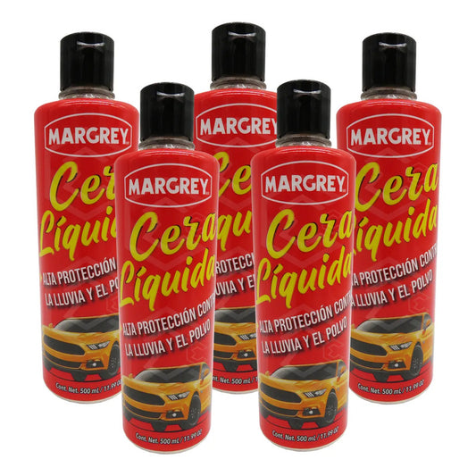 5margrey Cera Líquida Alta Proteccion Automotriz 500ml