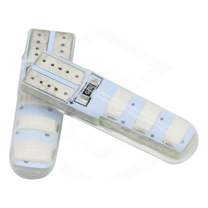 Kit De 10 Focos De Pellizco T10 6 Gel Leds Smd Alta Potencia