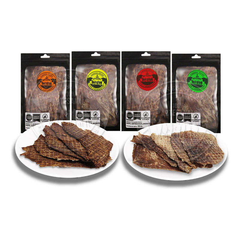 Carne Seca Laminada Artesanal Res Calidad Premium Snack 50g
