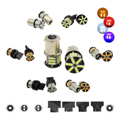 Par 2 Focos 3157 1156 1157 7440 7443 1176 21 Leds Estrobo