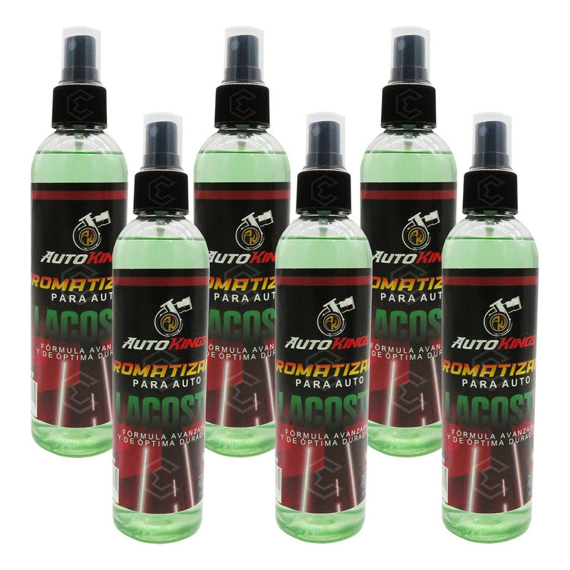 6 Aromatizante P Auto Desodorante Liquido Casa Oficina 270ml