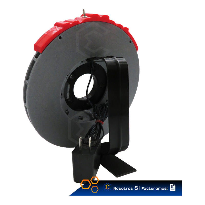 Lampara De Led Disco Freno Brembo Caliper Decorativa 3d Petg Rojo