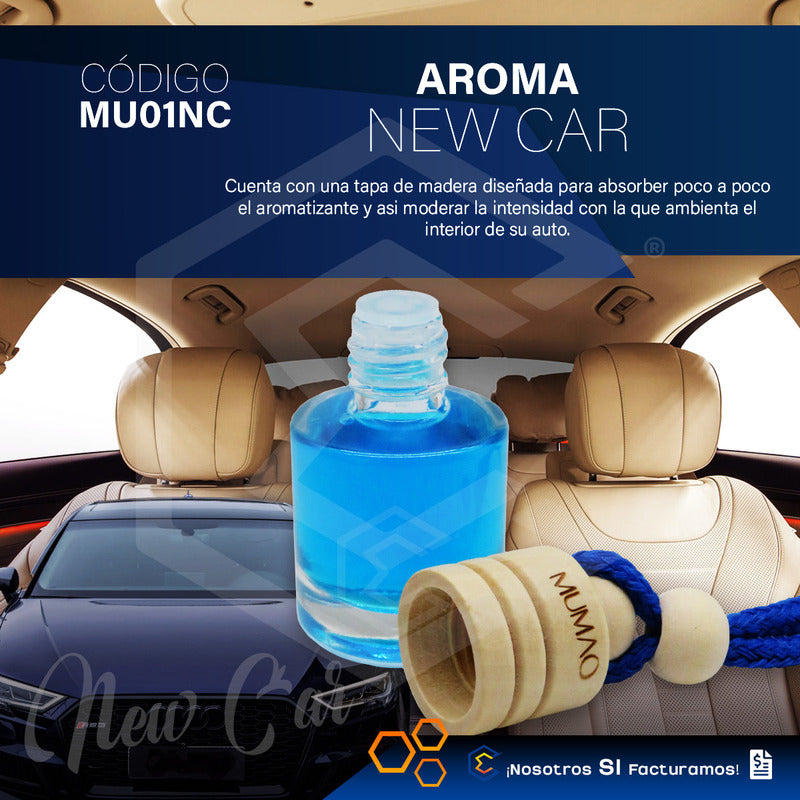 12 Aromatizante Colgante Botella 8ml Auto Casa Ambient Mumao