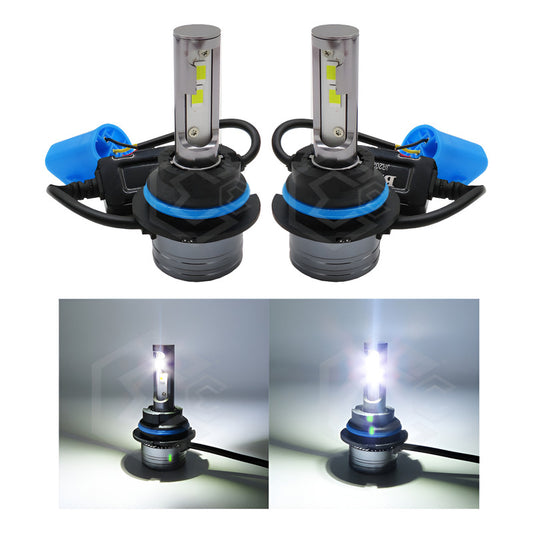 Kit Focos 9007 C/ Canbus Csp3570 W7 C/ Ventilador Alta Baja 9007