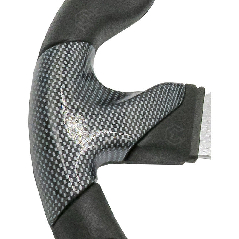 Volante Deportivo Universal De Metal Con Agarre En Cromo