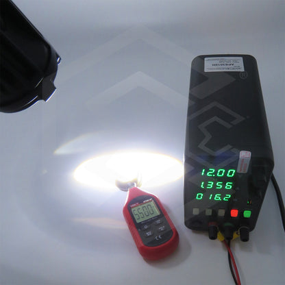 Faros Redondo Empotrable Bicolor 5500lm 6 Hiperled C/lup