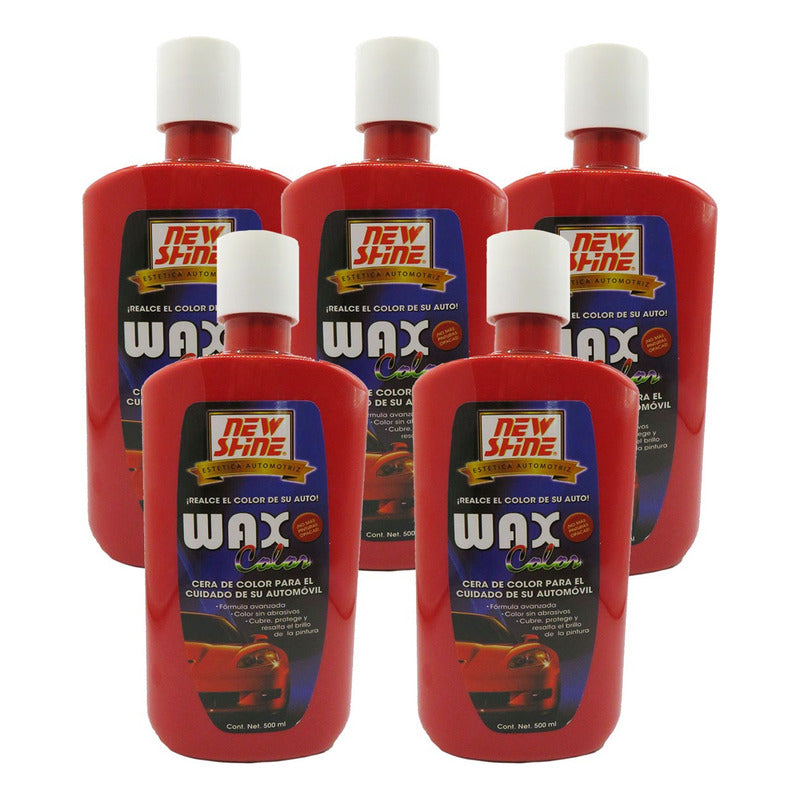 5 Cera Wax De Color Proteje Y Resalta El Brillo En Pintura