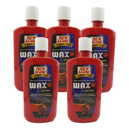 5 Cera Wax De Color Proteje Y Resalta El Brillo En Pintura