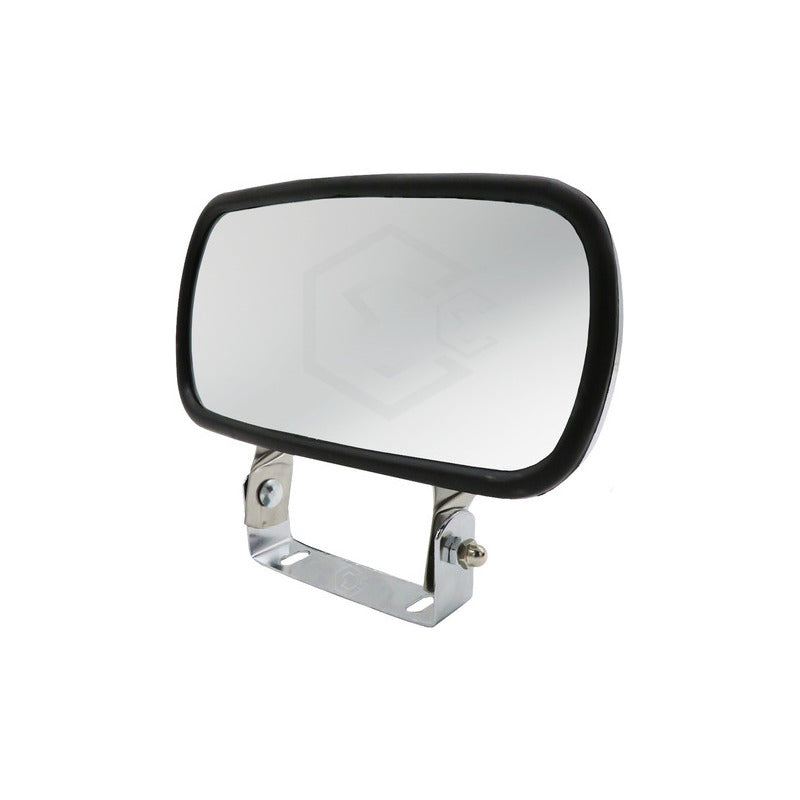 1 Espejo Lateral Universal Trailer Camion Cromado Banquetero