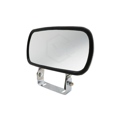 1 Espejo Lateral Universal Trailer Camion Cromado Banquetero