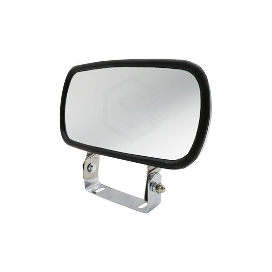 1 Espejo Lateral Universal Trailer Camion Cromado Banquetero