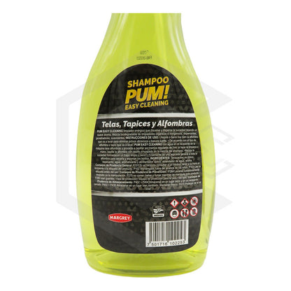 Limpiador Telas Y Tapicerias - Pum Shampoo 600 Ml Margrey
