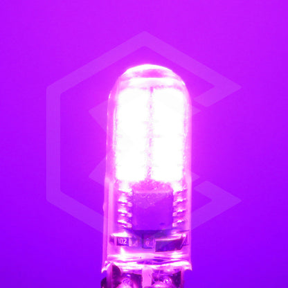 Par De Focos De Pellizco 24 Leds Canbus Fijo+estrobo 12v