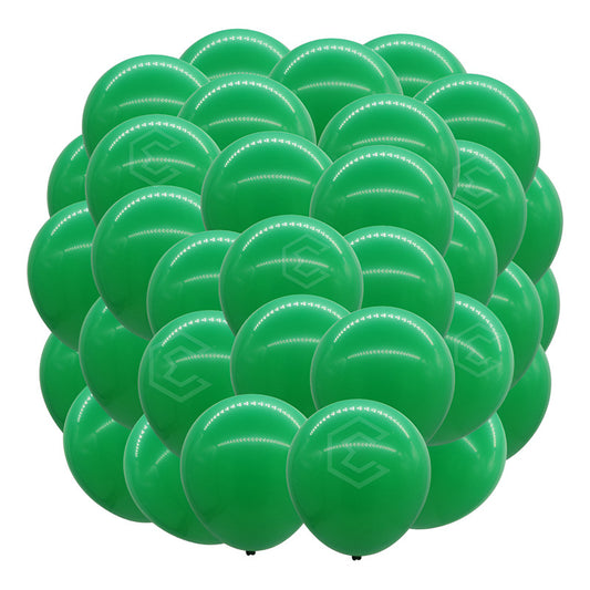 Bolsa 25 Globos Verde Limón Brilloso #18 Fiestas Bodas Latex Verde Limón Brilloso