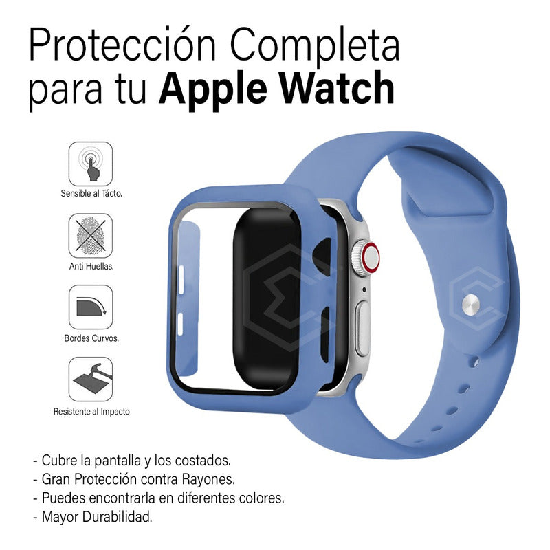 Kit 5 Protector Cristal Para Apple Watch Serie 1 2 3 4 5 6