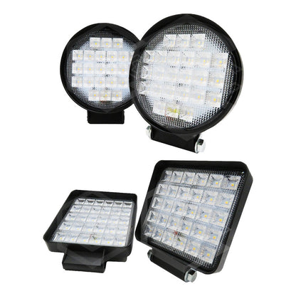 Par De Faros 24 Leds 9-30v 72w Blanco/ambar 5 Funciones T