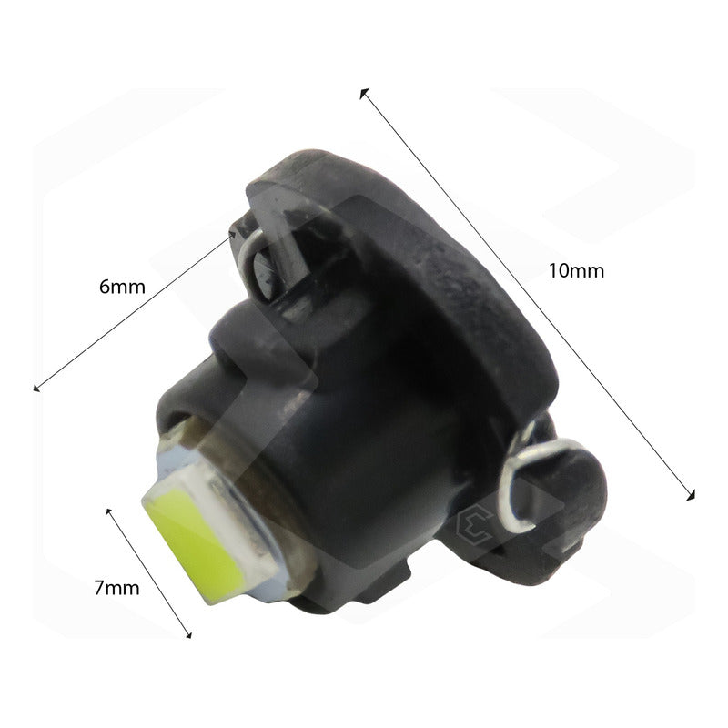 Kit 10 Focos Led T3 T4.2 T4.7 Clúster Para Tablero Fija 12v