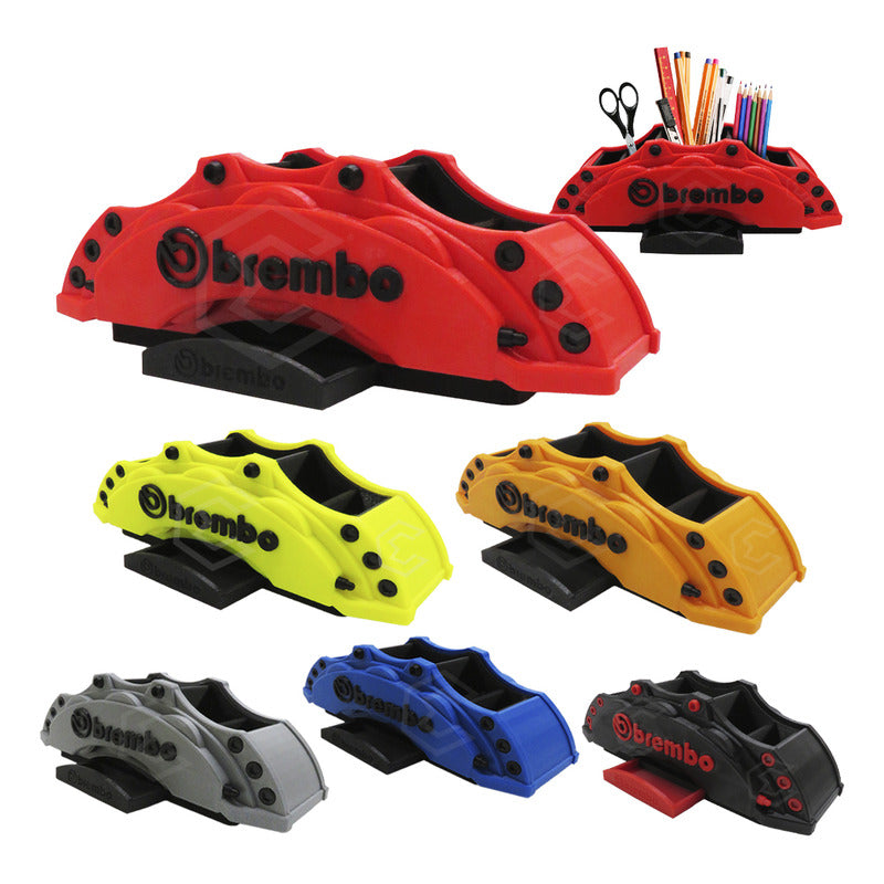 Porta Lápices Organizador Escritorio Brembo Caliper 3d Petg
