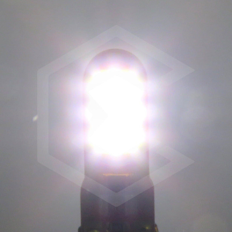Kit 10 Focos De Pellizco 12 Led 3030  Canbus T10 12v Blanco