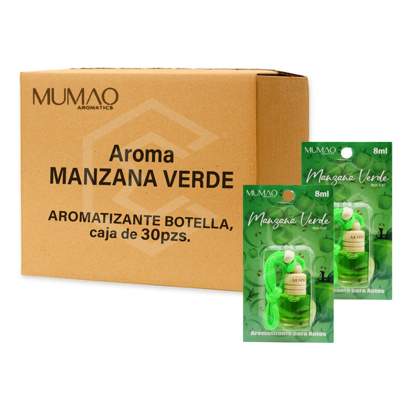 30 Aromatizante Colgante Botella 8ml Auto Casa Ambient Mumao