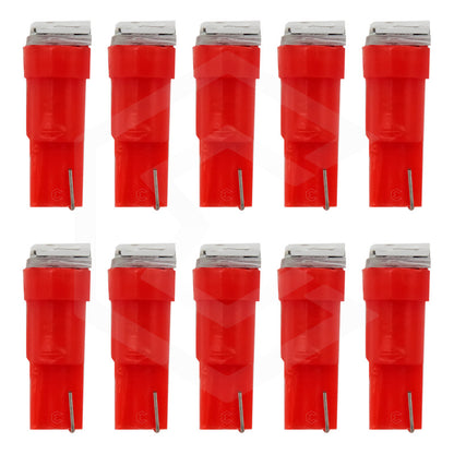 10 Focos Led Tablero De Mandos Cluster T5 2721 12v 7 Colores