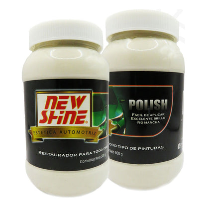 5 Polish Restaurador Para Todo Tipo De Pinturas No Mancha Crema