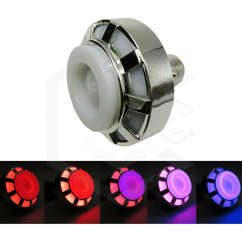 Foco Led Calavera De Moto Yamaha Italika Cuarto Stop 31 Ledt