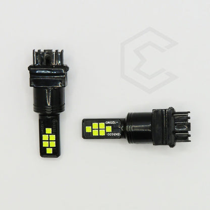 2 Focos 12 Led Canbus Cuarto Stop 12-24v 1156 57 3157  7507