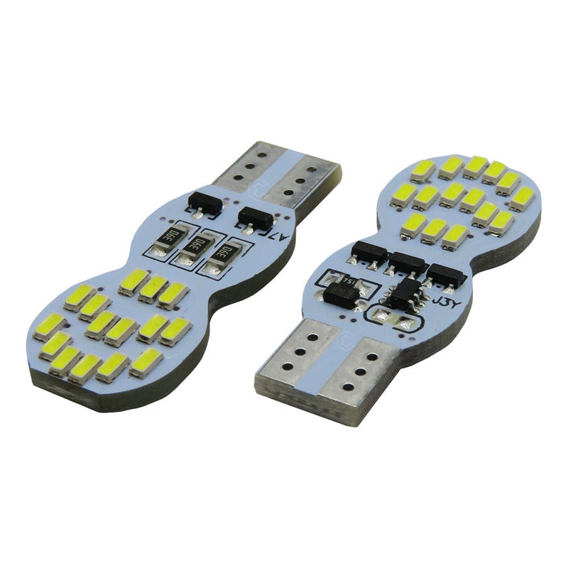 Par De Foco Pellizco T10 30 Led Secuencial Stop Direccion T