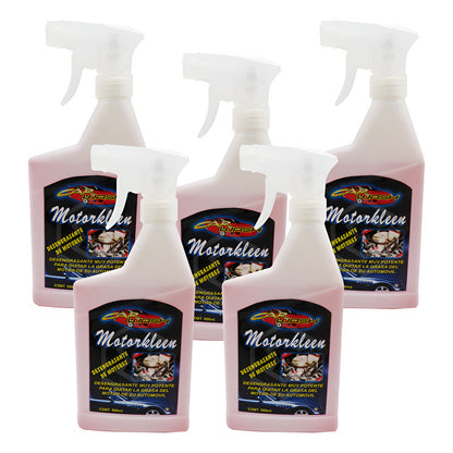 5 Desengrasante De Motor Y Limpiador Potente Car Wash 500ml