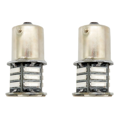 10 Focos 1156 21 Leds 1 Polo Con Estrobo Patas Parejas 12v