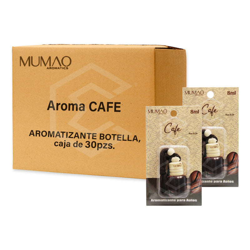 30 Aromatizante Colgante Botella 8ml Auto Casa Ambient Mumao