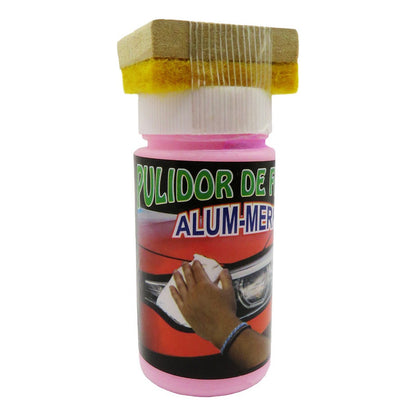 5 Pulidor Para Faros Y Calaveras Excelente Acabado 200grs